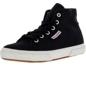 Brand new Superga high top black canvas size 9.5